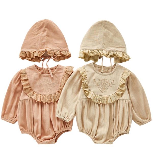 baby girl romper spring autumn born clothes long sleeve embroidery cotton princess infant girls jumpsuit with hat jumpsuits, Blue
baby girl romper spring autumn born clothes long sleeve embroidery cotton princess infant girls jumpsuit with hat jumpsuits, Blue
