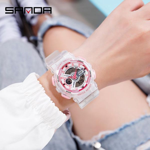 wristwatches sanda lover's watch for couple sports youth digital led relogio fashion trend waterproof men women relojes de pareja, Slivery;brown
wristwatches sanda lover's watch for couple sports youth digital led relogio fashion trend waterproof men women relojes de pareja, Slivery;brown