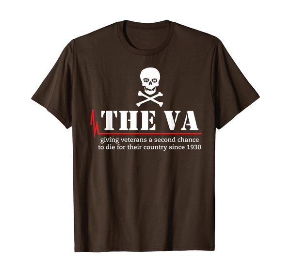The Va Giving Veterans A Second Chance To Die TShirt, White;black 
The Va Giving Veterans A Second Chance To Die TShirt, White;black