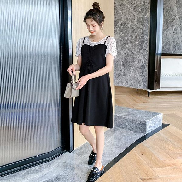 maternity dresses 28630# dress summer cotton short sleeves one piece layer look midi plus size pregnancy pregnant women, White
maternity dresses 28630# dress summer cotton short sleeves one piece layer look midi plus size pregnancy pregnant women, White