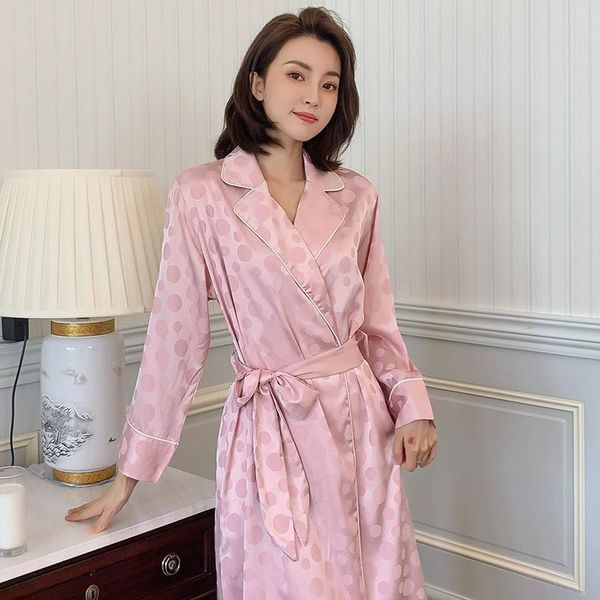 women's sleepwear fzslcyiyi chinese faux silk lapel robe bath gown kimono yukata bathrobe polka dot nightrobe, Black;red
women's sleepwear fzslcyiyi chinese faux silk lapel robe bath gown kimono yukata bathrobe polka dot nightrobe, Black;red