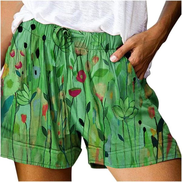 women's shorts casual colorful flower print comfy drawstring elastic waist y2k summer fashion ladies pocket bottoms 2021, White;black
women's shorts casual colorful flower print comfy drawstring elastic waist y2k summer fashion ladies pocket bottoms 2021, White;black