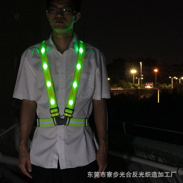 yjvm outdoor sports night running cycling sanitation construction reflective warning suspenders usb charging led outdoor sports vestbicycle, Black;white
yjvm outdoor sports night running cycling sanitation construction reflective warning suspenders usb charging led outdoor sports vestbicycle, Black;white