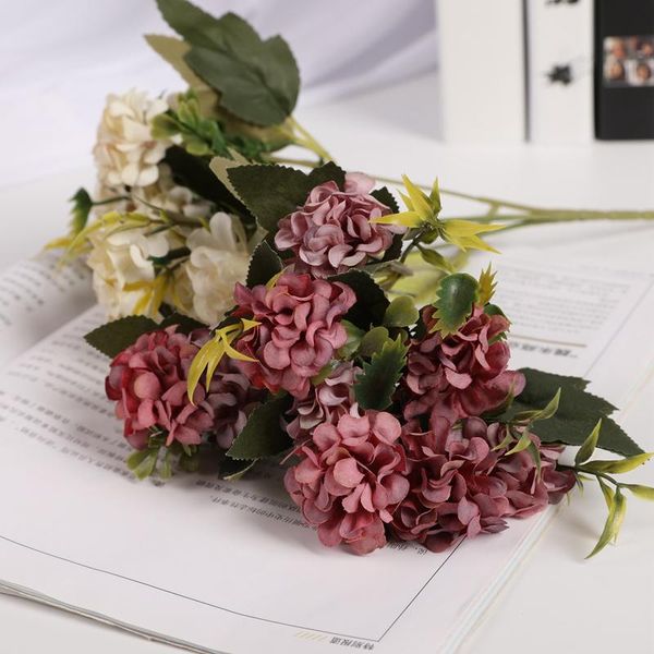 decorative flowers & wreaths 1 pieces 5 forks 9 small hydrangeas artificial bouquets wedding decoration home decor interior beautification p
decorative flowers & wreaths 1 pieces 5 forks 9 small hydrangeas artificial bouquets wedding decoration home decor interior beautification p