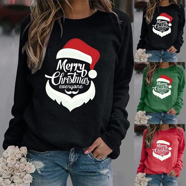 women's hoodies & sweatshirts santa claus print women long sleeve sportswear autumn sweatshirt casual female christmas letter pullover, Black
women's hoodies & sweatshirts santa claus print women long sleeve sportswear autumn sweatshirt casual female christmas letter pullover, Black