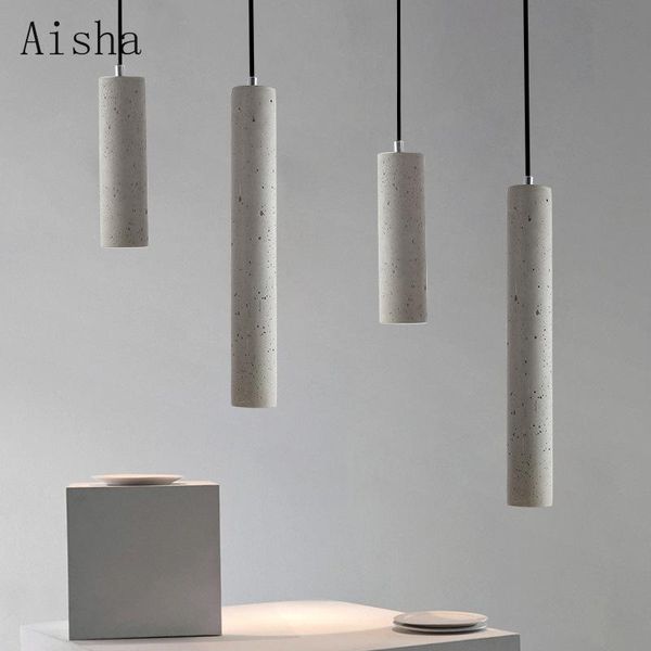 pendant lamps retro long cement light loft industrial style bar table creative art coffee restaurant bedroom bedside lamp
pendant lamps retro long cement light loft industrial style bar table creative art coffee restaurant bedroom bedside lamp