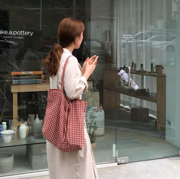 evening bags summer fashion plaid women's canvas tote large capacity shopping bag student girls book handbag casual shoulder female
evening bags summer fashion plaid women's canvas tote large capacity shopping bag student girls book handbag casual shoulder female