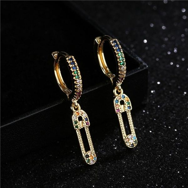 dangle & chandelier fashion gold color cute paper clip earrings for women girl luxury cubic zircon wedding jewelry gift, Silver
dangle & chandelier fashion gold color cute paper clip earrings for women girl luxury cubic zircon wedding jewelry gift, Silver