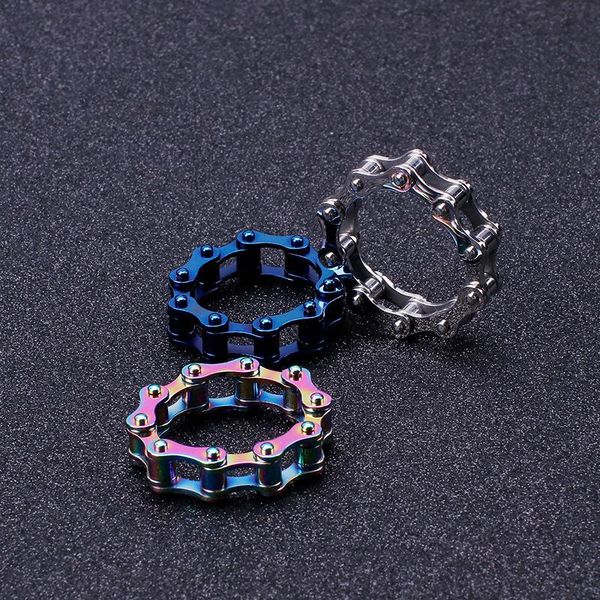 wedding rings blue rainbow motorcycle bicycle chain style ring men red gold black stainless steel mens bike biker jewelry drop, Slivery;golden
wedding rings blue rainbow motorcycle bicycle chain style ring men red gold black stainless steel mens bike biker jewelry drop, Slivery;golden