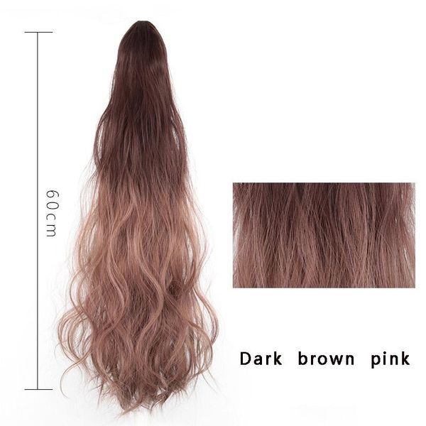 synthetic wigs long curly hair clip on the tail of ponytail wig extended headgear, Black
synthetic wigs long curly hair clip on the tail of ponytail wig extended headgear, Black