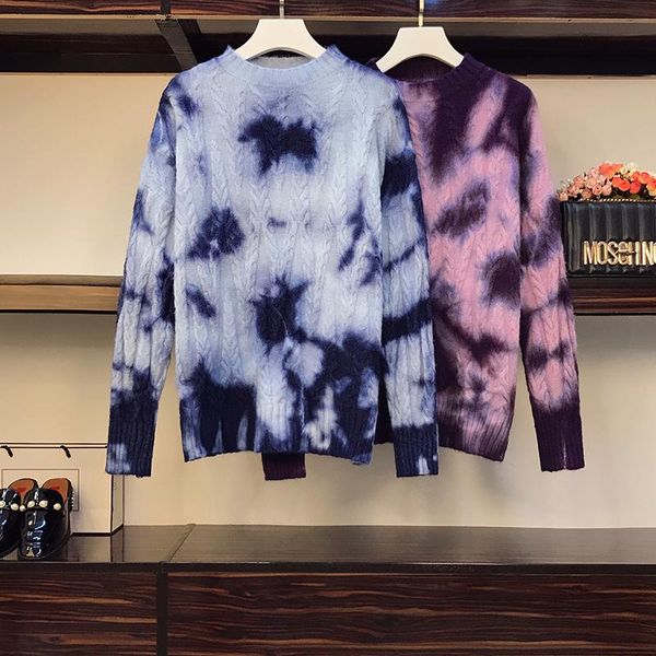 women's sweaters 2021 autumn winter loose sweater fashion womens clothing pastel crew neck pullover high streetstreetwear, White;black
women's sweaters 2021 autumn winter loose sweater fashion womens clothing pastel crew neck pullover high streetstreetwear, White;black