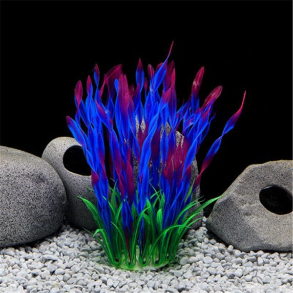 simulation of water grass plastic fish tank decoration scene set decorations 
simulation of water grass plastic fish tank decoration scene set decorations