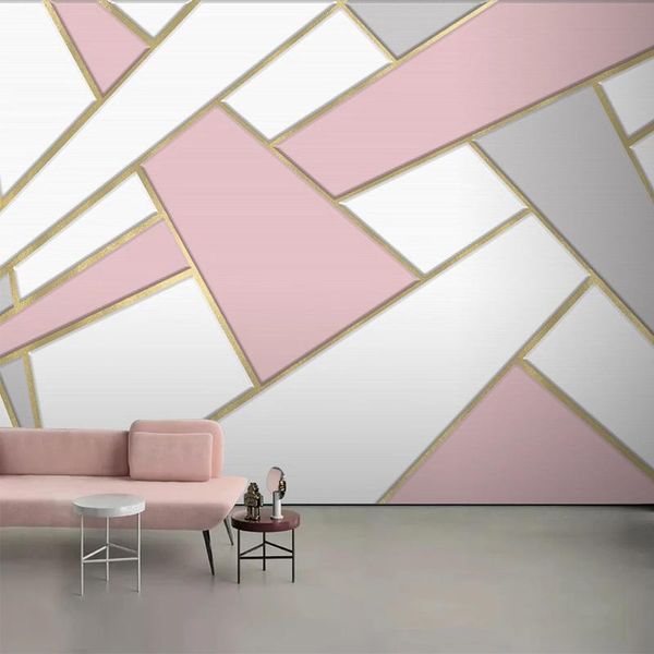 wallpapers custom any size mural wallpaper modern abstract geometric golden lines pink wall paper living room bedroom pvc waterproof fresco
wallpapers custom any size mural wallpaper modern abstract geometric golden lines pink wall paper living room bedroom pvc waterproof fresco