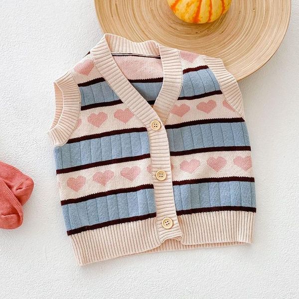 waistcoat baby boys girls v-neck loving heart stripe knit coat children clothing sleeveless loose vest kids, Camo
waistcoat baby boys girls v-neck loving heart stripe knit coat children clothing sleeveless loose vest kids, Camo
