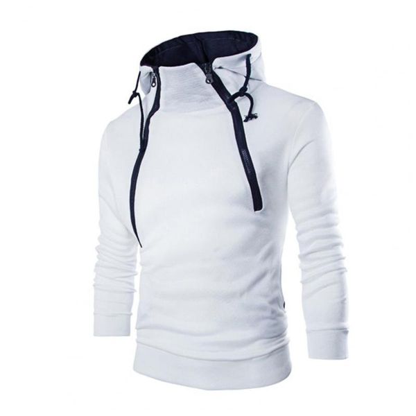 men's hoodies & sweatshirts men hoodie contrast colors winter drawstring casual long sleeve slim pullover autumn spring for daily wear, Black
men's hoodies & sweatshirts men hoodie contrast colors winter drawstring casual long sleeve slim pullover autumn spring for daily wear, Black