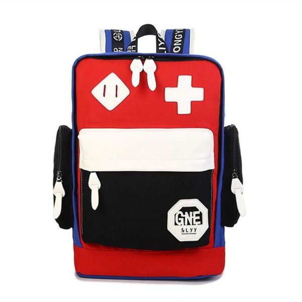 backpack korean double shoulders male woman college students oxford bags printed men travel middle school
backpack korean double shoulders male woman college students oxford bags printed men travel middle school