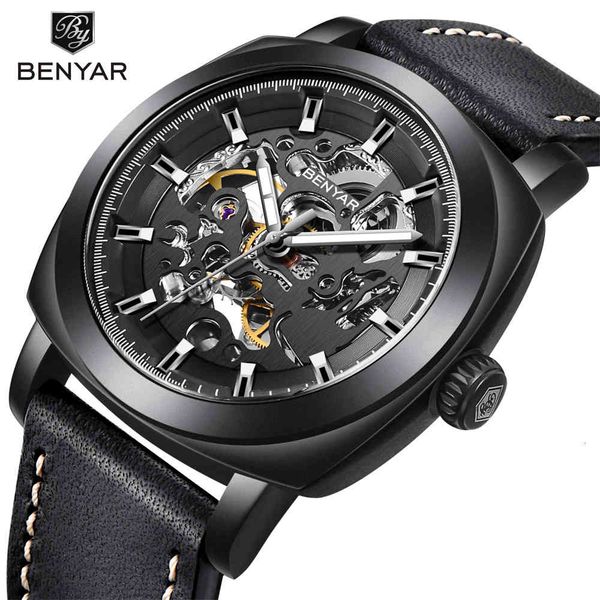 benyar horloge mannen luxe brand mechanische horloge mode business automatisch steel lichtgevende waterdichte, Slivery;brown
benyar horloge mannen luxe brand mechanische horloge mode business automatisch steel lichtgevende waterdichte, Slivery;brown