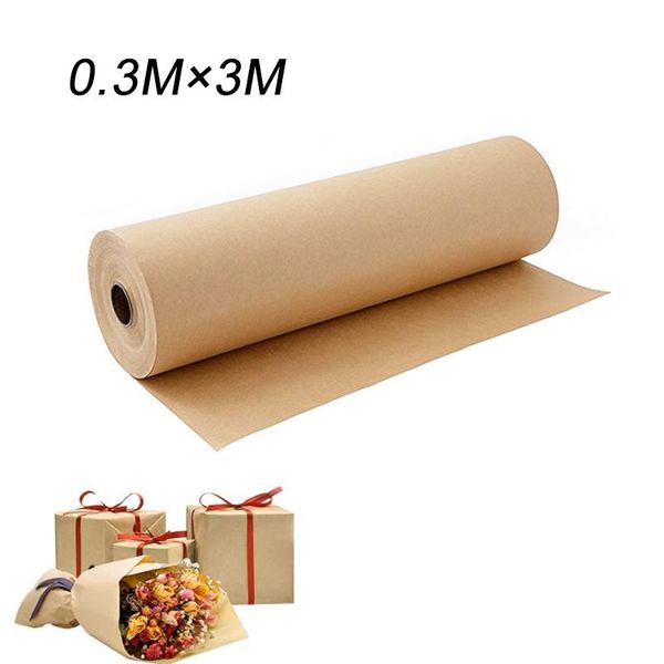 gift wrap 0.3m*30m white brown kraft paper wrapping rolls wedding birthday party handicrafts package
gift wrap 0.3m*30m white brown kraft paper wrapping rolls wedding birthday party handicrafts package
