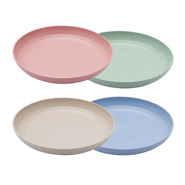 dishes & plates 4pcs wheat straw plate round beige dish salad fruit dessert bread dinner for home office travel picnic party
dishes & plates 4pcs wheat straw plate round beige dish salad fruit dessert bread dinner for home office travel picnic party