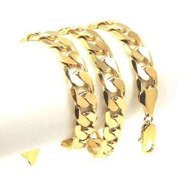 chains chunky yellow gold filled men's necklace solid curb link chain 60cm (24 inches) 10mm, Silver
chains chunky yellow gold filled men's necklace solid curb link chain 60cm (24 inches) 10mm, Silver