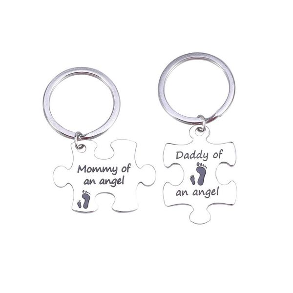 pendant necklaces mommy daddy of an angel keychain set miscarriage keepsake baby memorial gift, Silver
pendant necklaces mommy daddy of an angel keychain set miscarriage keepsake baby memorial gift, Silver