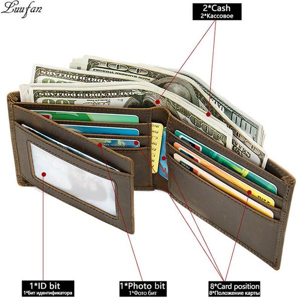 luufan genuine cow leather short wallet for man clutch purse small coin pocket card holder male money bag brown wallets, Red;black
luufan genuine cow leather short wallet for man clutch purse small coin pocket card holder male money bag brown wallets, Red;black