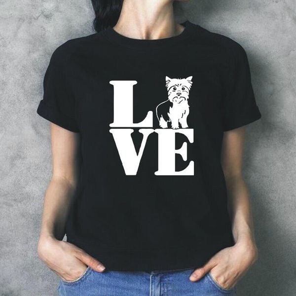 funny harajuku tee shirt femme i love my yorkie dog mom short sleeve t women summer casual plus size camisas de mujer women's t-shirt, White
funny harajuku tee shirt femme i love my yorkie dog mom short sleeve t women summer casual plus size camisas de mujer women's t-shirt, White
