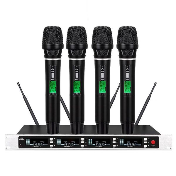 bolymic vocal cordless mic system professional stage performance church 4 handheld microphone true diversity microphones
bolymic vocal cordless mic system professional stage performance church 4 handheld microphone true diversity microphones