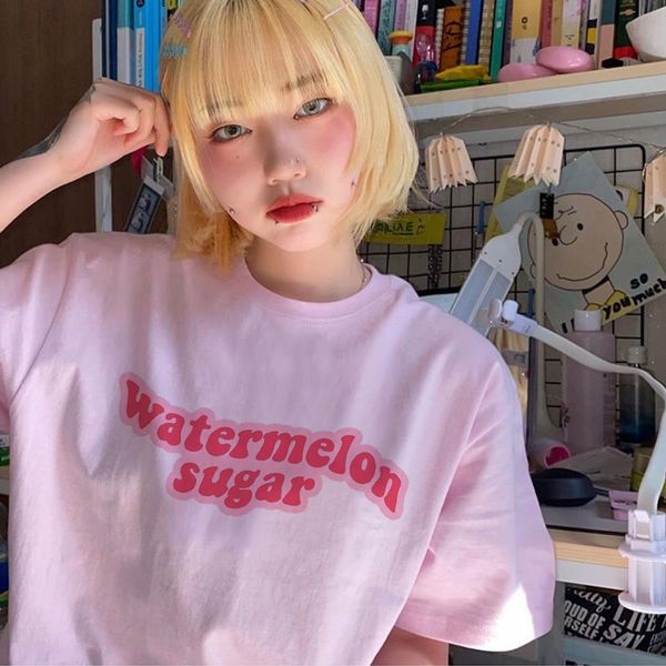 summer harry styles print womens tees punk casual harajuku size short sleeve vintage funny female loose fashion t shirt, White
summer harry styles print womens tees punk casual harajuku size short sleeve vintage funny female loose fashion t shirt, White