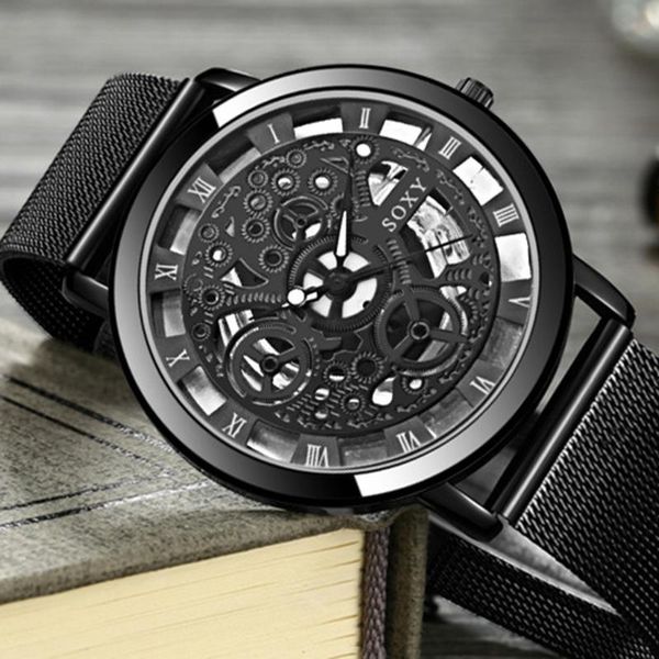 wristwatches disu men women wristwatch silver golden luxury hollow steel hombre retro quartz watches mens 2021 clock, Slivery;brown
wristwatches disu men women wristwatch silver golden luxury hollow steel hombre retro quartz watches mens 2021 clock, Slivery;brown
