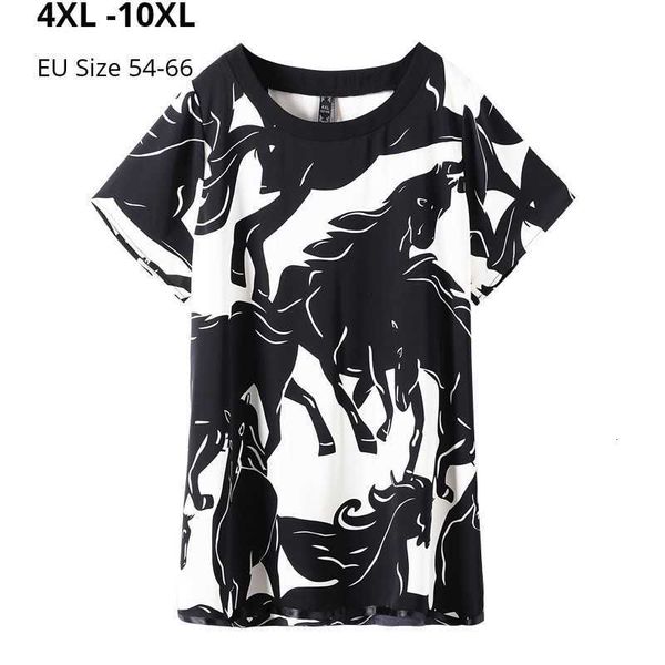 women's blouses & shirts blouses plus size 10xl 9xl 8xl women short sleeves summer femme black white horse print slim blusas elegantes
women's blouses & shirts blouses plus size 10xl 9xl 8xl women short sleeves summer femme black white horse print slim blusas elegantes