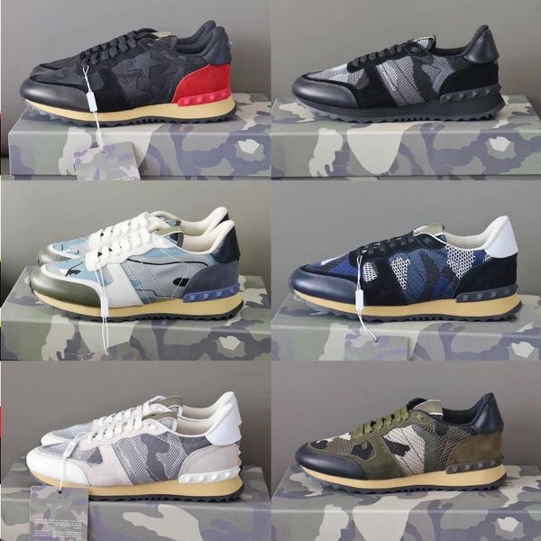 shoes men stud rockrunner camouflage sneakers designer rivet suede flats luxury fashion casual trainers 2021 gift with kbcgr, Black
shoes men stud rockrunner camouflage sneakers designer rivet suede flats luxury fashion casual trainers 2021 gift with kbcgr, Black