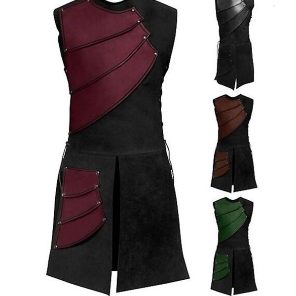 men medieval archer larp knight hero costume warrior black armor outfit roman solider gear coat clothing m-3xl cosplay
men medieval archer larp knight hero costume warrior black armor outfit roman solider gear coat clothing m-3xl cosplay