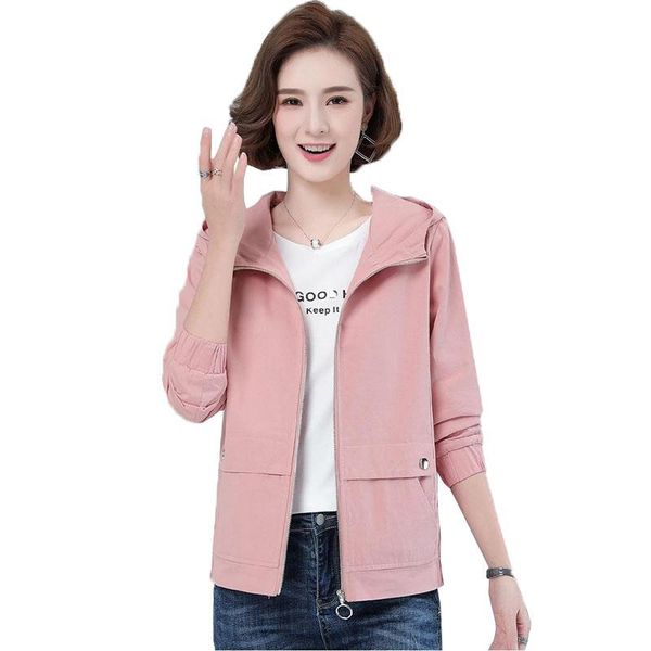 women's trench coats windbreaker 2021 autumn korean wild loose hooded fashion pink jacket female large size coat with lined c, Tan;black
women's trench coats windbreaker 2021 autumn korean wild loose hooded fashion pink jacket female large size coat with lined c, Tan;black