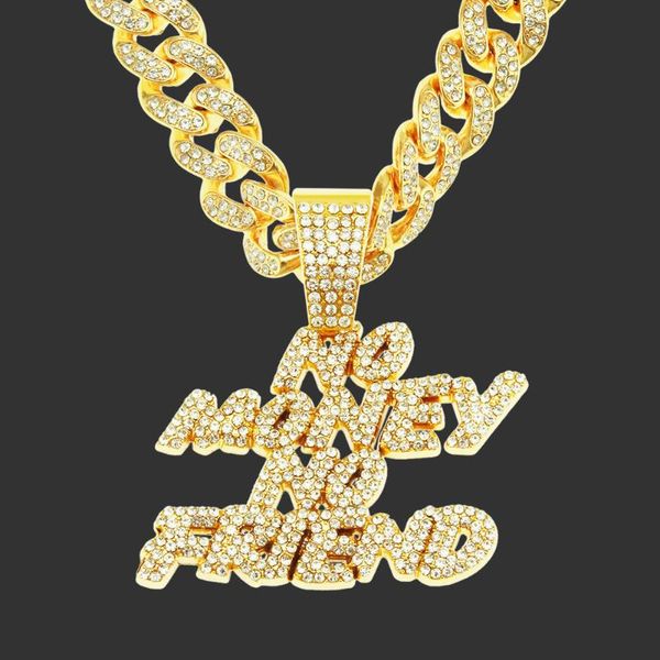 pendant necklaces iced out cuban link chain no money letters necklace for men women jewelry female aesthetic streetwear hip hop, Silver
pendant necklaces iced out cuban link chain no money letters necklace for men women jewelry female aesthetic streetwear hip hop, Silver
