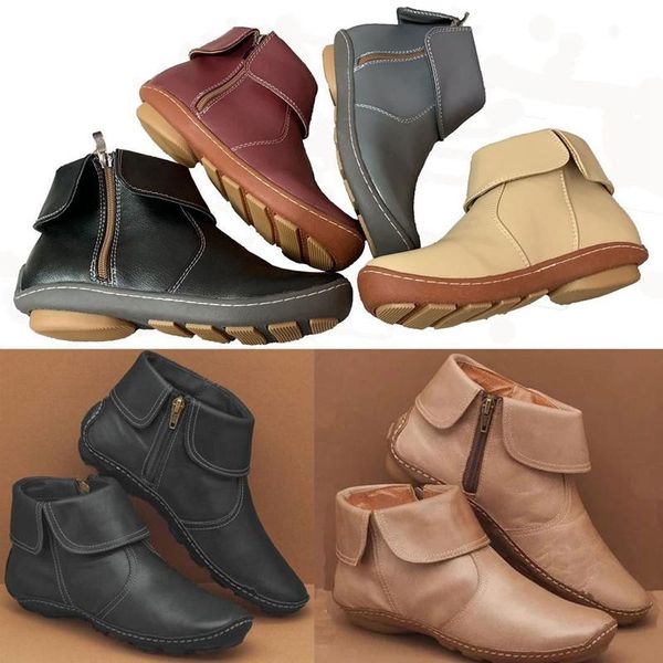 boots women's casual zipper short 2021 autumn and winter round toe flat bottom with cotton, Black
boots women's casual zipper short 2021 autumn and winter round toe flat bottom with cotton, Black