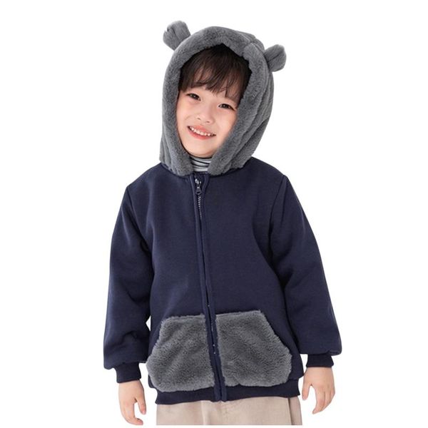 jackets children coats clothing sets toddler kids baby boys girls solid pocket zipper outwear warm hooded, Blue;gray
jackets children coats clothing sets toddler kids baby boys girls solid pocket zipper outwear warm hooded, Blue;gray