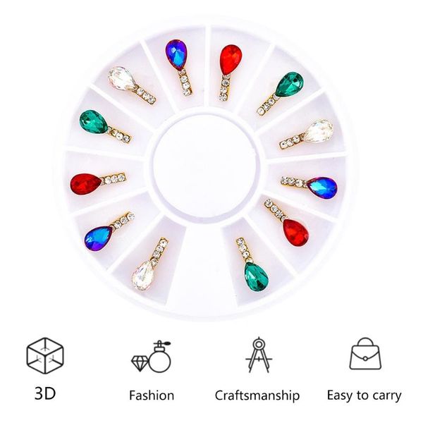 nail art decorations 12pcs 4mm drop shaped multicolor crystal glass diamond jewelry flat bottom gems nails, Silver;gold
nail art decorations 12pcs 4mm drop shaped multicolor crystal glass diamond jewelry flat bottom gems nails, Silver;gold