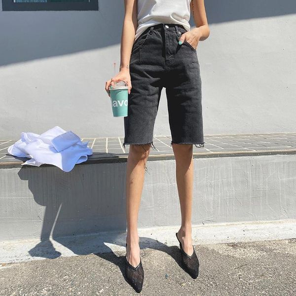women's jeans grey black cotton short women grinding wash frayed hem straight korean fashion summer, Blue
women's jeans grey black cotton short women grinding wash frayed hem straight korean fashion summer, Blue