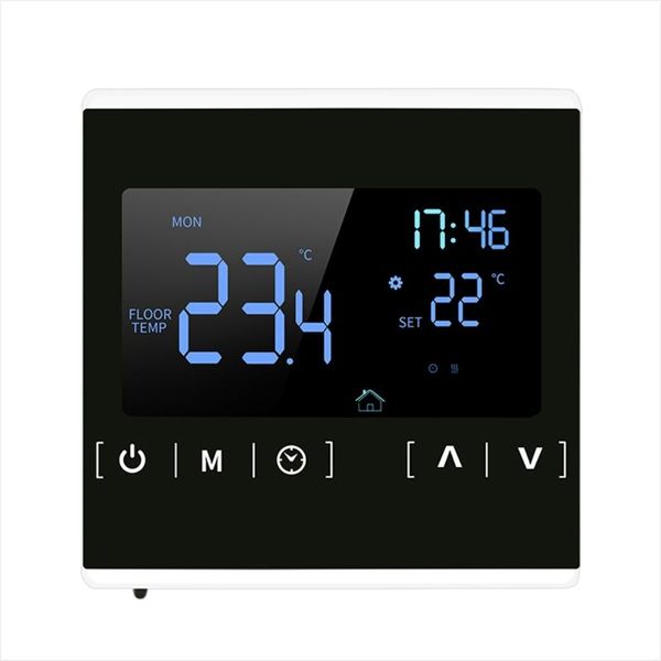 smart home control 110v 120v 220v 230v touch screen electric heating room thermostat temperature controller thermoregulator 16a floor heat
smart home control 110v 120v 220v 230v touch screen electric heating room thermostat temperature controller thermoregulator 16a floor heat