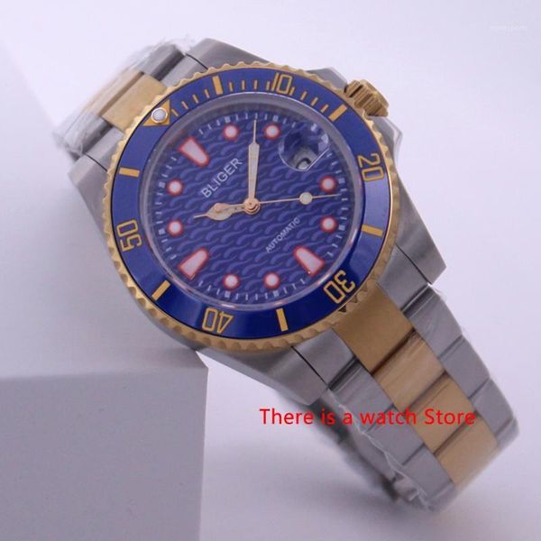 wristwatches 40mm automatic mechanical men watch sapphire crystal luminous waterproof calendar wristwatch, Slivery;brown
wristwatches 40mm automatic mechanical men watch sapphire crystal luminous waterproof calendar wristwatch, Slivery;brown