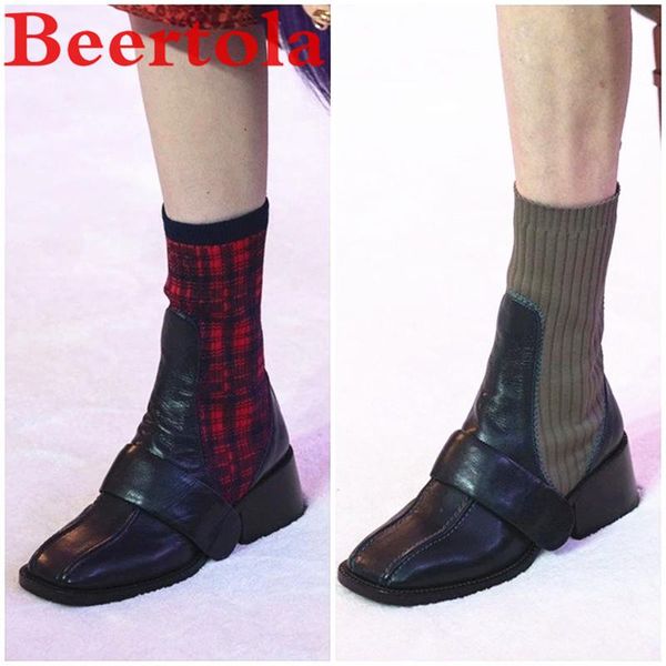 boots brand women's sock autumn ankle women square toe wine red runway shoes female zapatillas mujer designers booties, Black
boots brand women's sock autumn ankle women square toe wine red runway shoes female zapatillas mujer designers booties, Black
