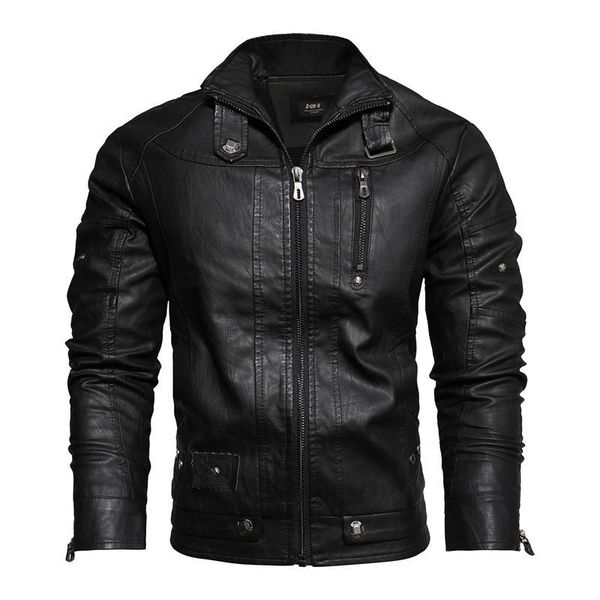 men's jackets leather style retro jacket trend high-quality brand pu european and american nostalgic, Black;brown
men's jackets leather style retro jacket trend high-quality brand pu european and american nostalgic, Black;brown