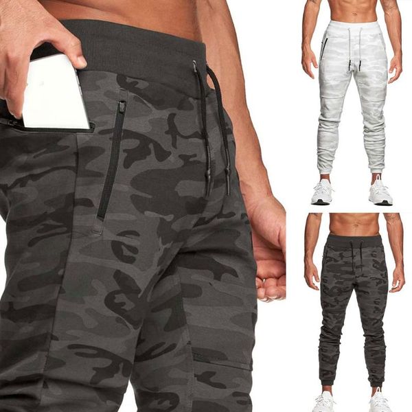 men's pants men slim camouflage trousers fashion drawstring zipper pockets casual style bottoms, Black
men's pants men slim camouflage trousers fashion drawstring zipper pockets casual style bottoms, Black