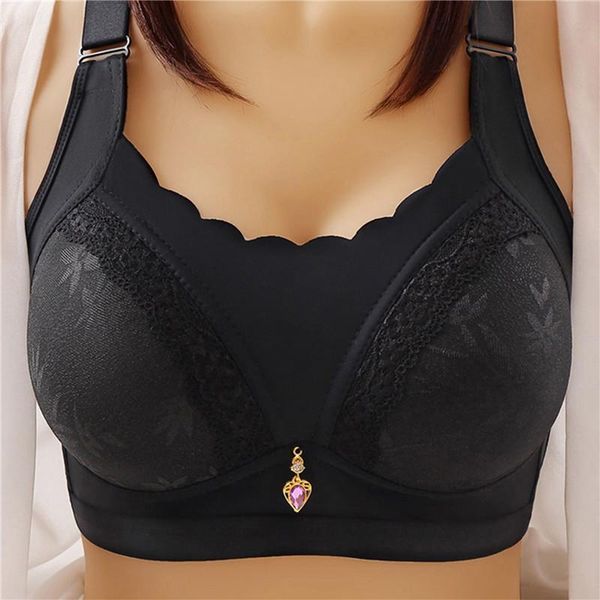 bras women fashion wire large size underwear thin bra ladies comfortable solid color gathered every day, Red;black
bras women fashion wire large size underwear thin bra ladies comfortable solid color gathered every day, Red;black