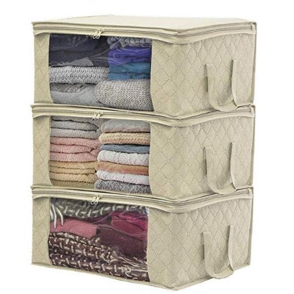 folding quilt storage bag blanket closet sweater clothes organizer box non woven fabric wardrobe sorting pouches travel dropship clothing &
folding quilt storage bag blanket closet sweater clothes organizer box non woven fabric wardrobe sorting pouches travel dropship clothing &