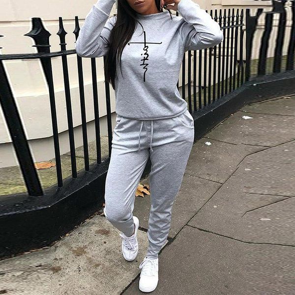 women's two piece pants fashion long sleeve loose sweatshirt and pocket suits casual women sets lady print tracksuits outfits sportswea, White
women's two piece pants fashion long sleeve loose sweatshirt and pocket suits casual women sets lady print tracksuits outfits sportswea, White