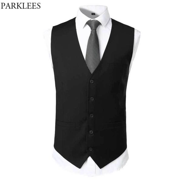 men's black dress vest with tie brand sleeveless slim fit men tuxedo vests formal business wedding pocket gilet homme 210522, Black;white
men's black dress vest with tie brand sleeveless slim fit men tuxedo vests formal business wedding pocket gilet homme 210522, Black;white
