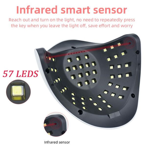 nail dryers led lamp dryer 114/80/72/54w with 57pcs beads lcd display and smart sensor for curing all gel tools
nail dryers led lamp dryer 114/80/72/54w with 57pcs beads lcd display and smart sensor for curing all gel tools