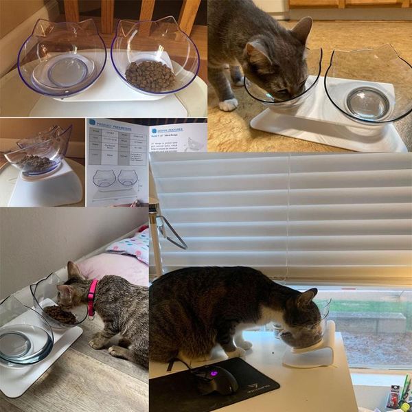 cat bowls & feeders non slip double bowl with raised stand pet food feeder protect cervical vertebra for dogs products
cat bowls & feeders non slip double bowl with raised stand pet food feeder protect cervical vertebra for dogs products